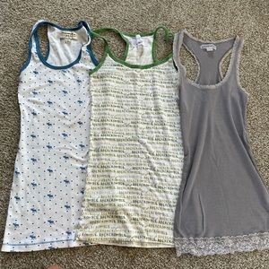 Abercrombie tank tops